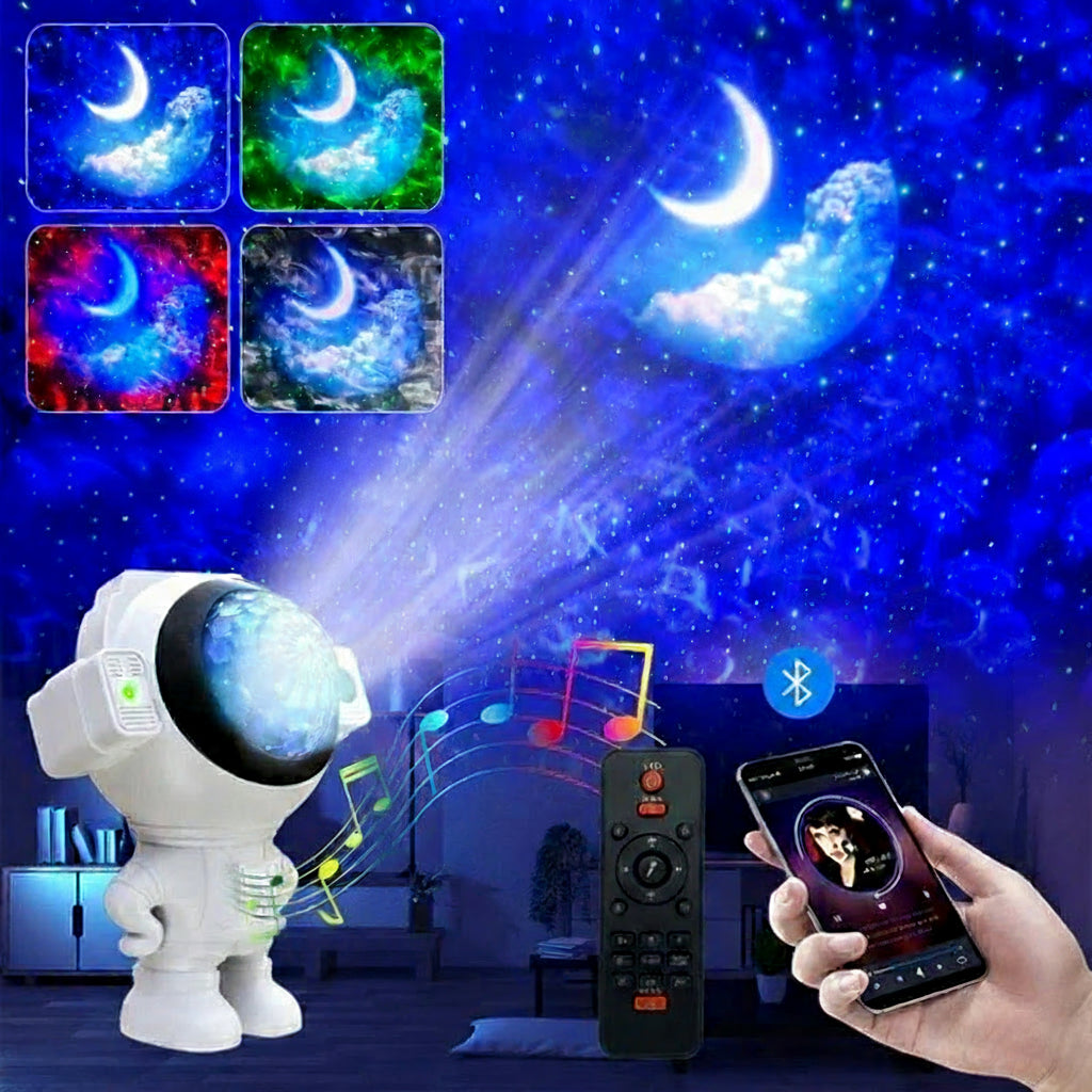 2022 Astronaut Star Projector Starry Sky Projector Galaxy Lamp Night Light for Decoration Bedroom Home Decorative Children Gifts