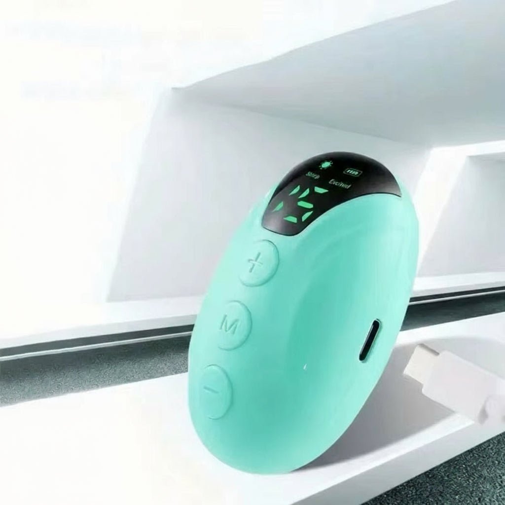 A Handheld Sleep Monitor Helps to Relax and Feel Comfortable