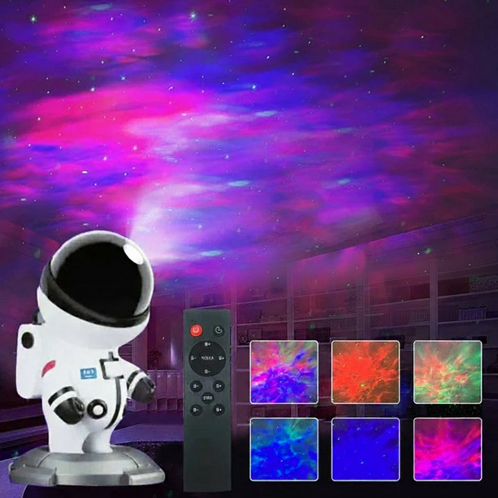 2022 Astronaut Star Projector Starry Sky Projector Galaxy Lamp Night Light for Decoration Bedroom Home Decorative Children Gifts