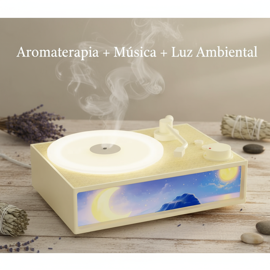 Difusor con texto en español